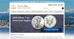 Desktop Screenshot of pacificrimcoins.com